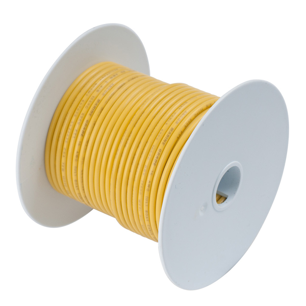 Ancor Yellow 6 AWG Tinned Copper Wire - 25' 112902